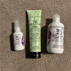 Brand new Bumble and Bumble curl products and air dry cream
